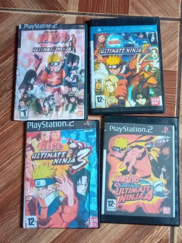 Jogo PS 2 Naruto coleção