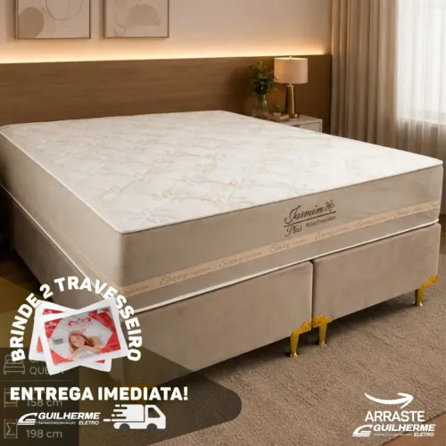 Conjunto Box Casal Queen - Jasmim Premium