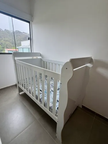 Berço Branco MDF