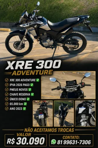 XRE 300 ADV 2023