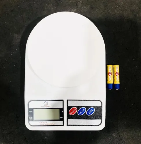 Balança Cozinha Digital com pilhas capacidade 10Kg - Nova a pronta entrega