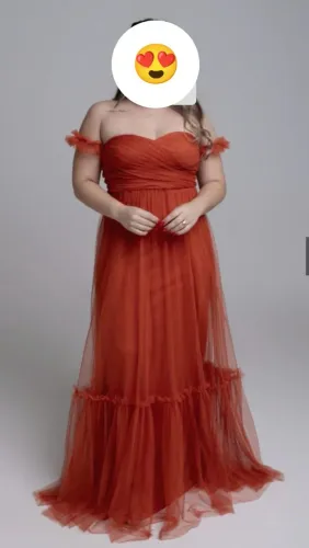 Vestido terracota, madrinha, casamento, aniversário, festas em geral