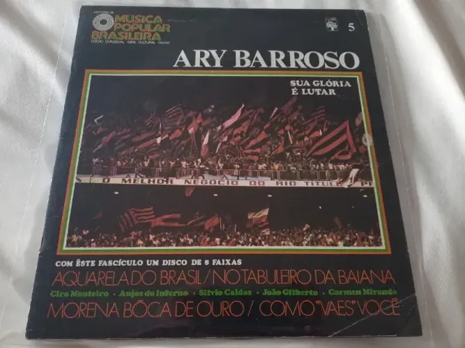 Lp Disco de vinil Ary Barroso - História da Mpb