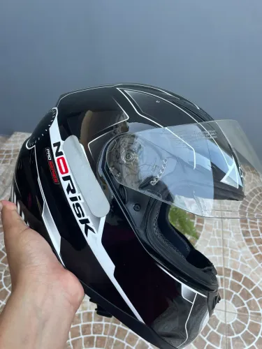 Capacete Norisk Com Óculos