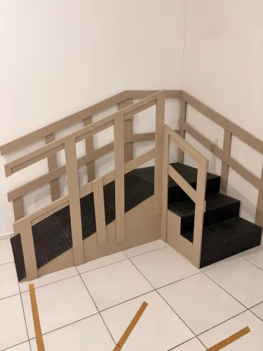 Escada de Canto Fisioterapia