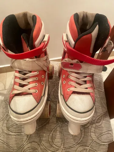 Patins Tamanho 36, 37, 38, 39 ( ajustavel ) Quad 4 Rodas Bel Sports