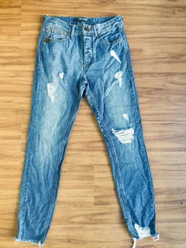 CALÇA JEANS JOHN JOHN DESTROYED