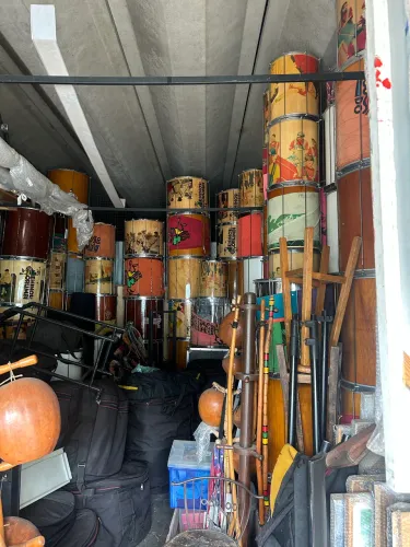 Surdos de samba mega oferta baqueta e talabarte de bônus