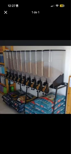 Vendo dispenser de ração plaspet 20 módulos