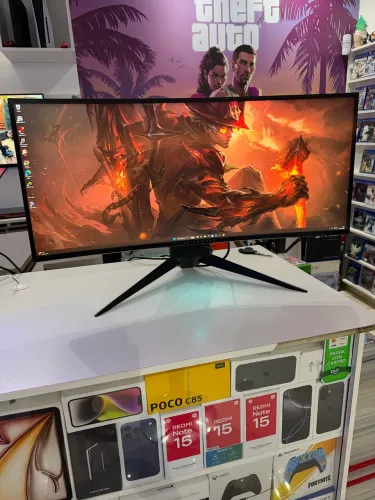 Monitor AlienWare 34 polegadas curvo 120hz