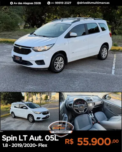 Chevrolet Spin LT 1.8 8V Econo.flex 5P Aut. 2020