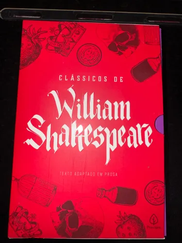 BOX DE LIVROS SHAKESPEARE