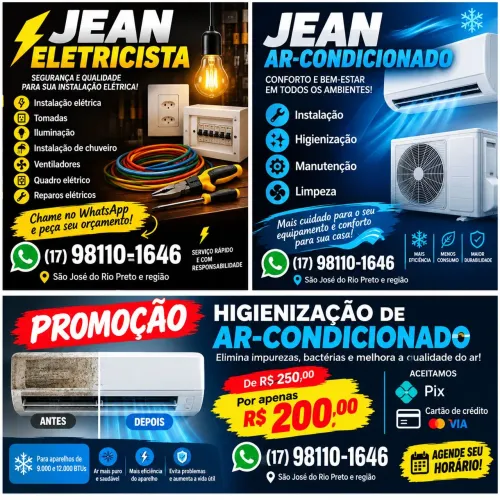 Jean eletricista