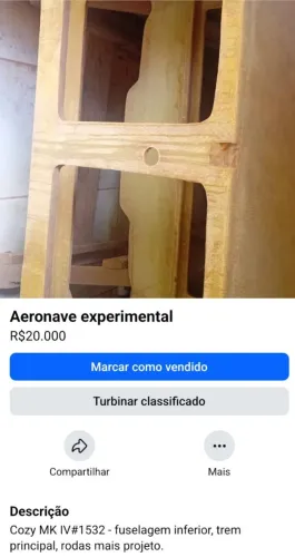 Aeronave Experimental Cozy Mark IV
