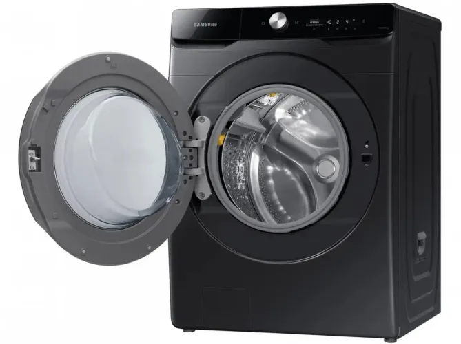 Lava e Seca Samsung 18kg Smart WD18T6500GV - Água Quente e Fria Preta