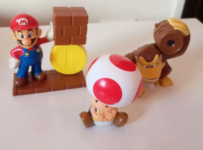 Mc lanche feliz coleção Super Mario 2014
