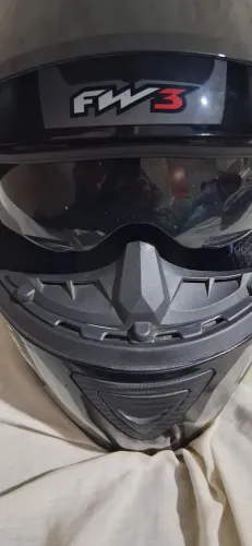 Capacete fw3 fox novo 350