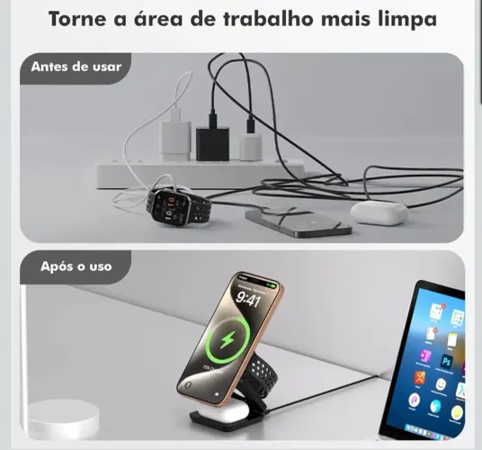 Carregador portátil por indução