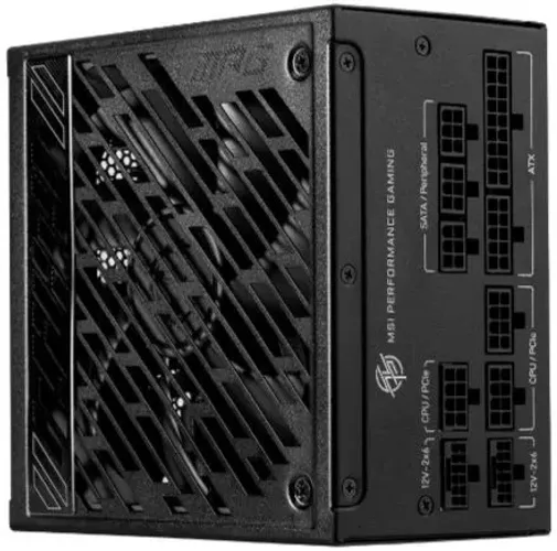 Fonte MSI MPG A1000G PCIE5 1000w, 80 Plus Gold, Full Modular, PFC Ativo. 04 disponíveis..