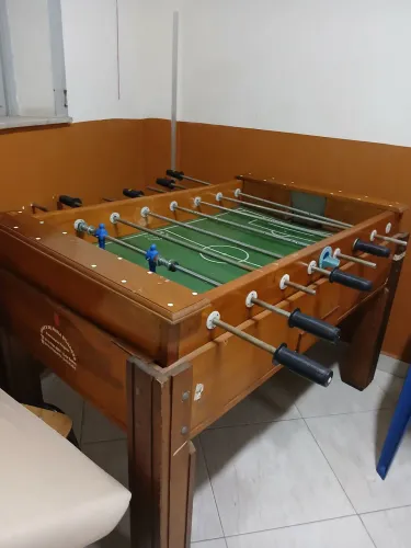 Mesa de Totó de Madeira 1,32m x 0,83 x 0,90h