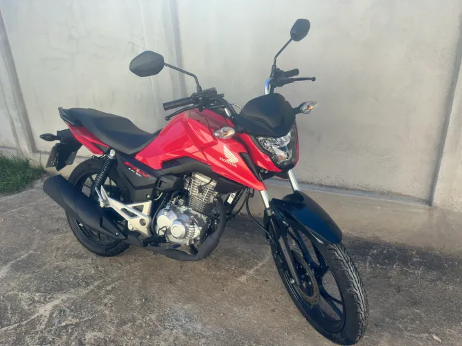 Moto cg fan flex 160 zero com apenas 410km