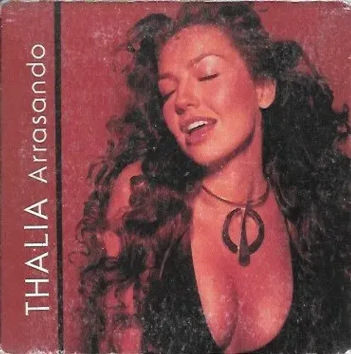 CD: Thalia -- Arrasando (single promocional original importado do México) promo estéreo