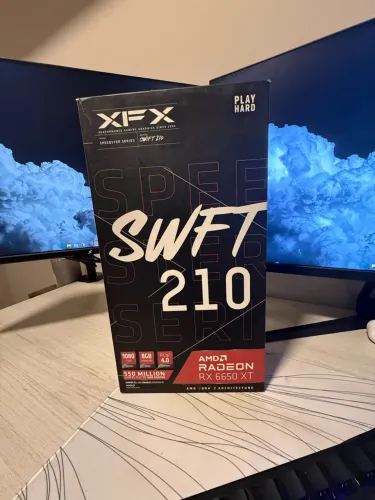 AMD RX 6650XT - Placa de Video Impecável