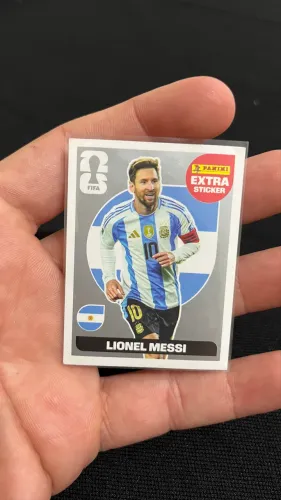 Figurinha Legend Lionel Messi Prata
