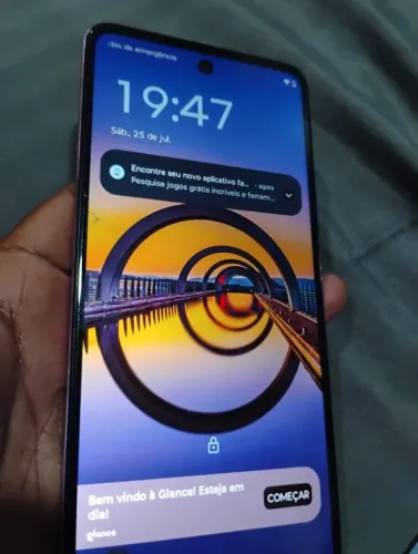 MOTO G24 PRA LEVAR LOGO 128GB Ótimo para trabalho e jogos 230$