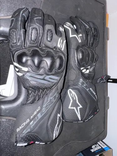 Luva Motociclista Alpinestars Sp 3 Preta - M