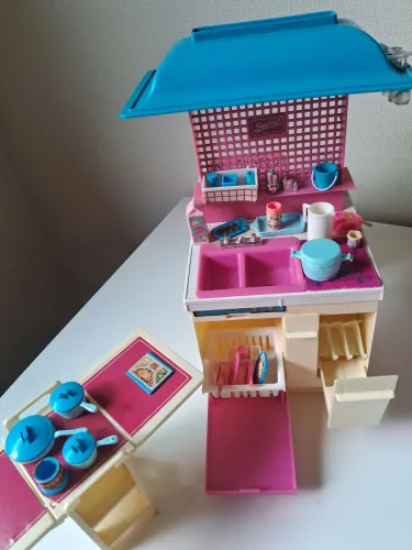 Cozinha de boneca barbie anos 90