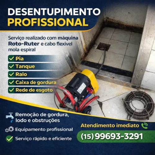 Desentupidora em Sorocaba 24h | Goldy Serviços