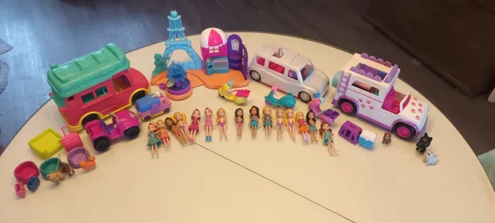 Kit brinquedos Polly