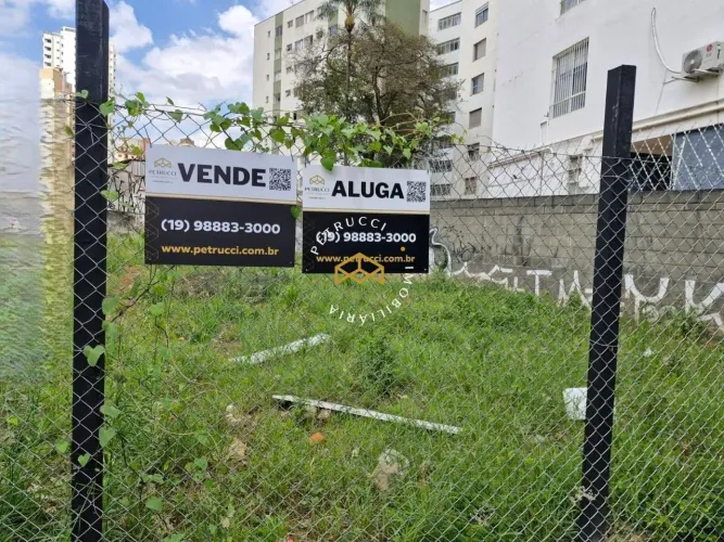 Terreno, 658 m² - venda ou aluguel - Centro - Campinas/SP