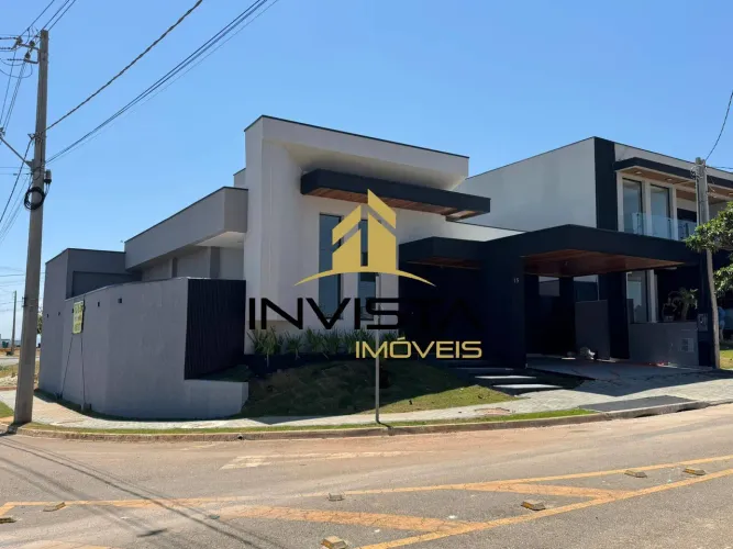 Condomínio Alto Padrão Reserva Rudá- 3 suítes- Terreno de esquina- 270m²