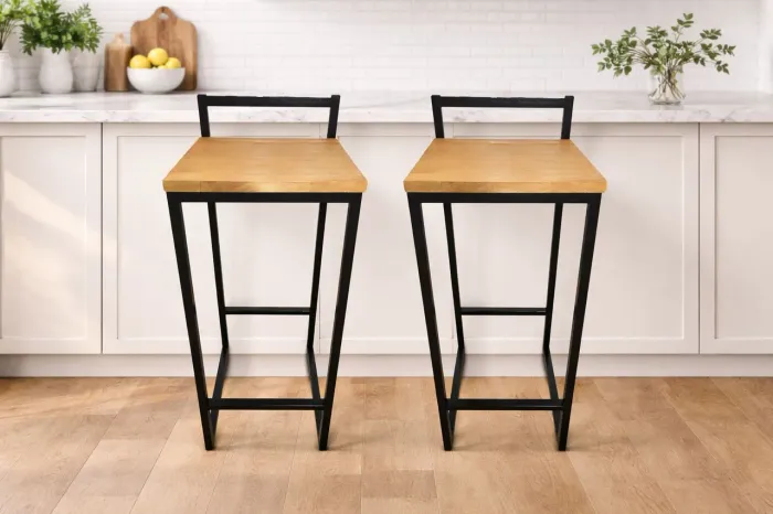 BANQUETAS ESTILO INDUSTRIAL