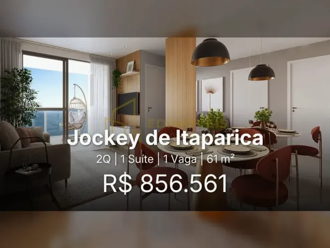 Kalena Residence: Oportunidade Única no Jockey de Itaparica, Perto da Praia!