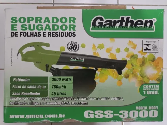 Soprador e sugador de folhas