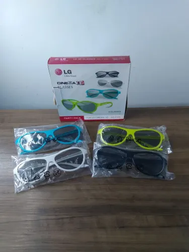 Kit óculos cinema 3D LG
