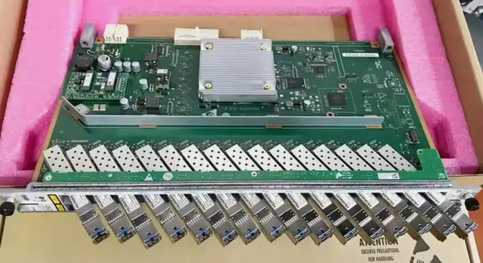 Placa Gpon Huawei GPFD C+ OU C++ 16 PON nova loja!