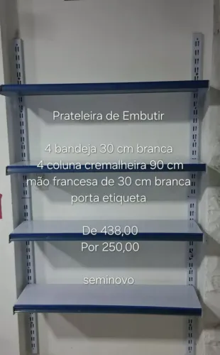 ? Prateleira de Embutir Completa - Oportunidade