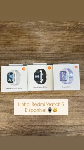 Linha Redmi Watch 5 Completa 