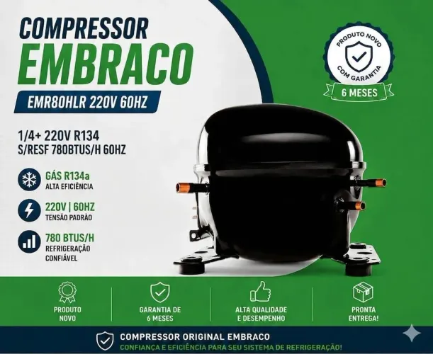 Compressor 1/4 R134