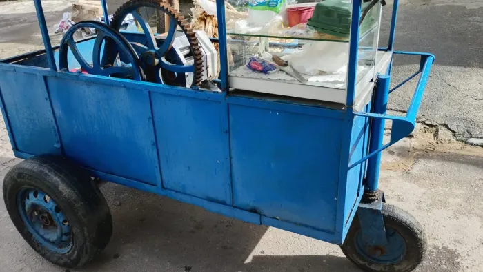 Carroça de caldo de cana - motor na garantia