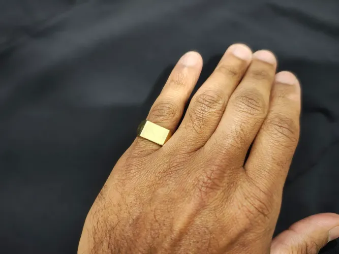 Vendo Anel Dedeira em ouro 18k