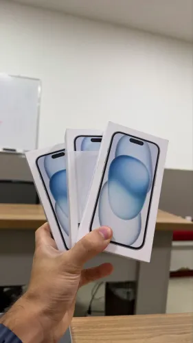 iPhone 15 128GB - Azul - Anatel - Lacrado