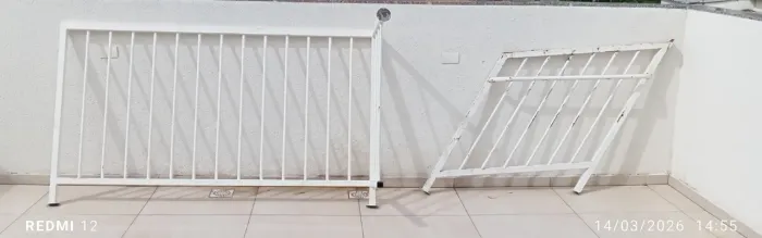 Grade para corrimão e guarda corpo.