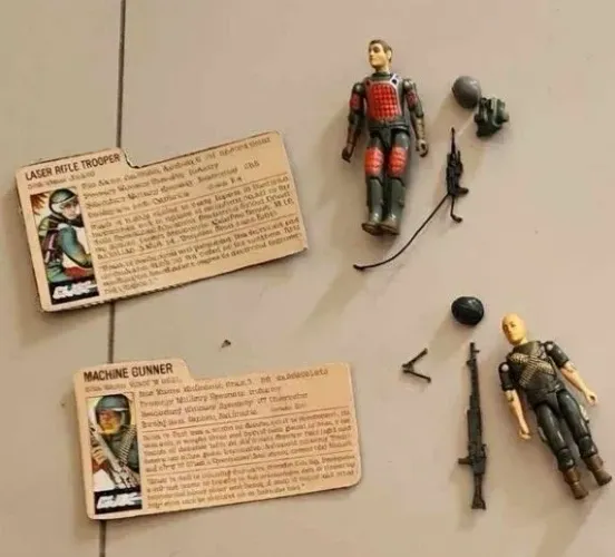 Bonecos Comandos em Ação Anos 80