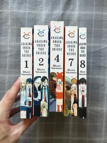 Mangá Arakawa under the bridge EM INGLÊS