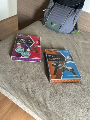 Box de Livros Química e Física Vestibular